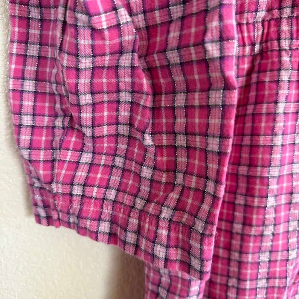 Victoria's Secret‎ Pink Plaid Sleepwear Dress Bow